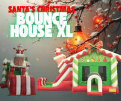 Santa Claus Christmas Bounce House Combo XL